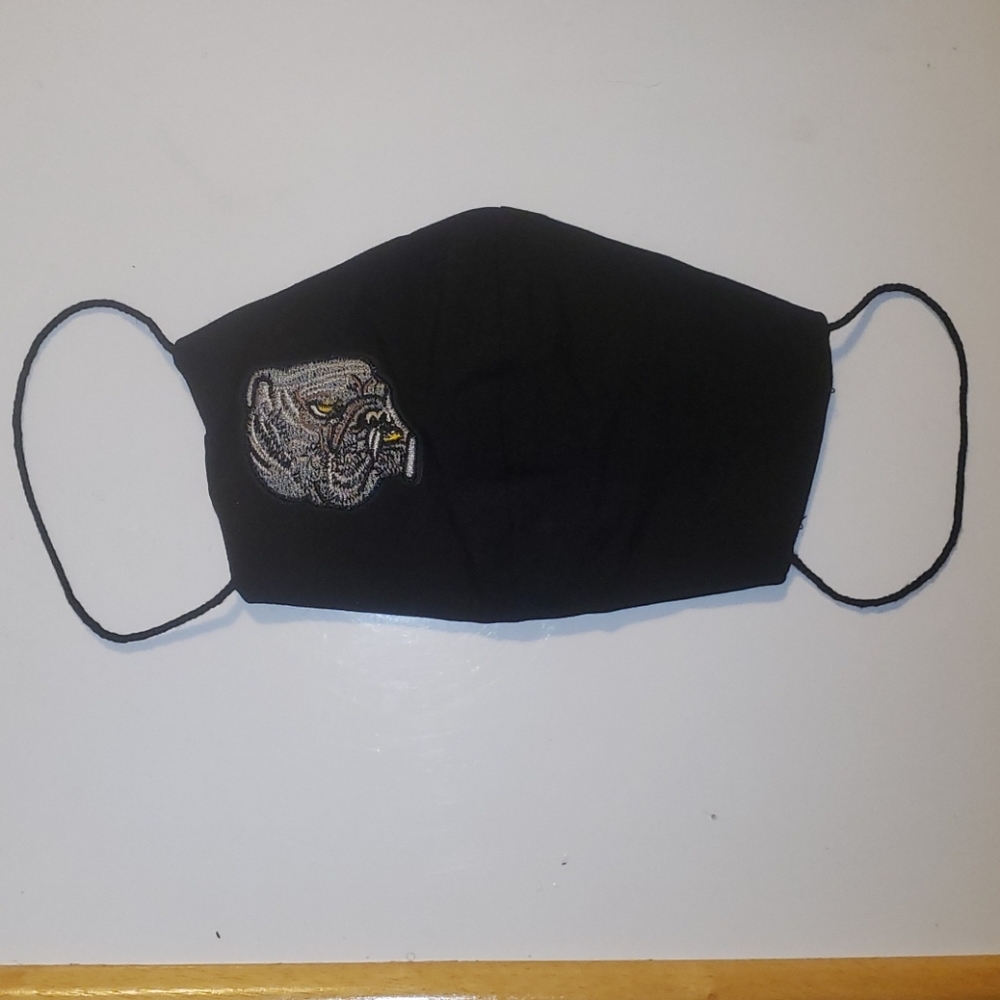 (3) Mask with embroidery & Patch - Adult